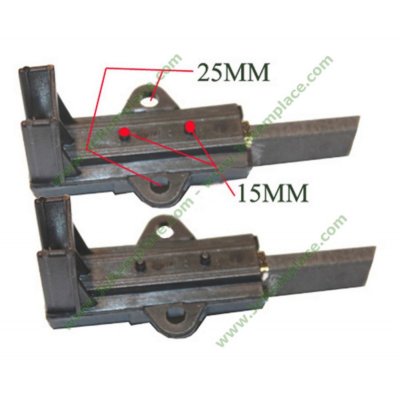 Spazzole Motore (x2) Per Lavatrice Hotpoint Ariston - Ricambio Originale C00196544