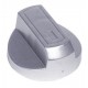 Manette universelle grise pour cuisinière de four ou plaque de cuisson