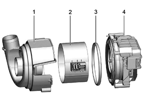 Structure de la pompe de chauffage 12014980